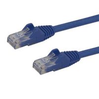 StarTech 15m Blue Gigabit Snagless RJ45 UTP Cat6 Patch Cable - 15 m Patch Cord