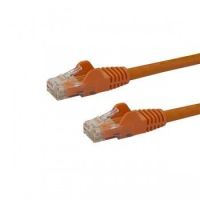 StarTech 2m Orange Gigabit Snagless RJ45 UTP Cat6 Patch Cable - 2 m Patch Cord