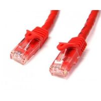 StarTech 5m Red Gigabit Snagless RJ45 UTP Cat6 Patch Cable - 5 m Patch Cord