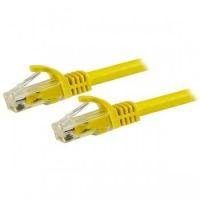 StarTech 7.5 m CAT6 Patch Cable - 100% Copper Wire - Snagless Connector - Yellow