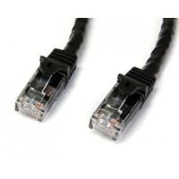 StarTech 7m Black Gigabit Snagless RJ45 UTP Cat6 Patch Cable - 7 m Patch Cord