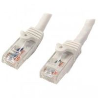 StarTech Cat6 Patch Cable with Snagless RJ45 Connectors - 7 m, White