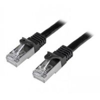 StarTech N6SPAT1MBK networking cable 1 m Cat6 SF/UTP (S-FTP) Black