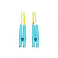 Tripp Lite LC to LC Multimode Duplex Fiber Optics Patch Cable, 1 Meter - 100Gb, 50/125, OM5, LC/LC, Lime Green