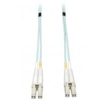 Tripp Lite 10Gb Duplex Multimode 50/125 OM3 LSZH Fiber Patch Cable (LC/LC) - Aqua, 1M