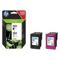 HP N9J72AE/301 Printhead cartridge multi pack blac