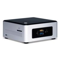 Intel BOXNUC5PPYH PC/workstation barebone N3700 1.6 GHz UCFF Silver,Black BGA 1170