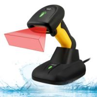 Adesso Nuscan 5200tr 2.4ghz Wireless Antimicrobial Waterproof 2d Barcode Scanner