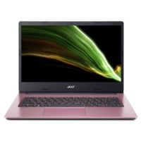 Acer Aspire 1 A114-33 Intel Pentium Silver N6000 4GB 64GB eMMC 14 Inch FHD Windows 10 S Laptop - Pink