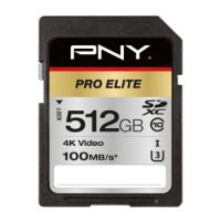 PNY PRO Elite memory card 512 GB SDXC Class 10 UHS-I