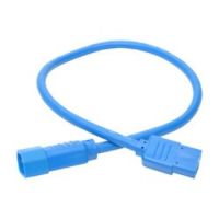 Tripp Lite Heavy-Duty Power Extension Cord, 15A, 14 AWG (IEC-320-C14 to IEC-320-C13), Blue, 0.61 m