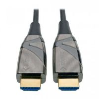 Tripp Lite High-Speed HDMI 2.0 Fiber Active Optical Cable (AOC) - 4K x 2K HDR 60 Hz, 4:4:4, M/M, Black, 5 m