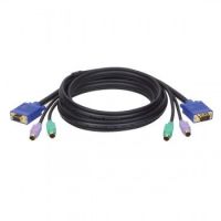 Tripp Lite PS/2 (3-in-1) Cable Kit KVM Switch B007-008, 1.83 m