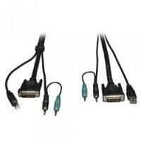 Tripp Lite DVI / USB / Audio KVM Cable Kit, 1.83 m (6-ft.)