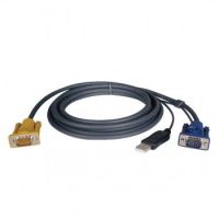 Tripp Lite USB (2-in-1) Cable Kit NetDirector KVM Switch B020-Series and KVM B022-Series, 3.05 m