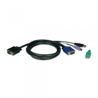 Tripp Lite USB/PS2 Combo Cable Kit NetController KVM Switches B040-Series and B042-Series, 6-ft.