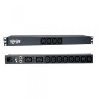 Tripp Lite 1.6/3.8kW Single-Phase 100��240V Basic PDU, 14 Outlets (12 C13 & 2 C19), C20 16A Input, 1U Rack-Mount