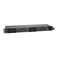 Eaton Tripp Lite PDUH32HV19 7.7kW Single-Phase 200-240V Basic PDU, 4 C19 Outlets, IEC 309 32A Blue Input,