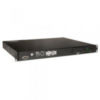 Tripp Lite 3.2-3.8kW Single-Phase ATS/Metered PDU, 200-240V (8 C13 & 2 C19), 2 C20, 3.66 m Cord, 1U Rack-Mount