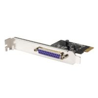 StarTech 1 Port PCI Express Dual Profile Parallel Adapter Card - SPP/EPP/ECP