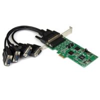 StarTech 4 Port PCI Express PCIe Serial Combo Card - 2 x RS232 2 x RS422 / RS485