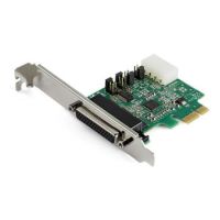 StarTech 4-Port PCI Express RS232 Serial Adapter Card - 16950 UART - 256-byte FIFO Cache - ASIX AX99100 - Full Profile Bracket - Replacement PEX4S952 (PEX4S953)