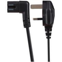 Maplin PL024 power cable Black 1.5 m Power plug type G C7 coupler