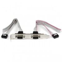 StarTech 2 Port 16in DB9 Serial Port Bracket to 10 Pin Header