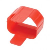 Tripp Lite Plug Lock Connector C14 Power Cord / Lead to C13 Outlet Inserts - Red (Pack of 100)