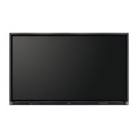 Sharp PN-70HC1E 177.8 cm (70") LCD 4K Ultra HD Touchscreen Digital signage flat panel Black