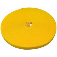 Label-the-cable PRO 1240 hook/loop fastener Velour Yellow 1 pc(s)