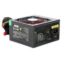 ACE 650W PSU ATX 12V Active PFC 4 x SATA PCIe 120mm Silent Red Fan Black Casing