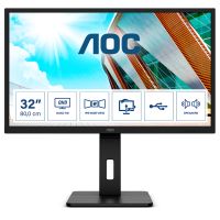 AOC P2 Q32P2 computer monitor 80 cm (31.5") 2560 x 1440 pixels 2K Ultra HD LED Black