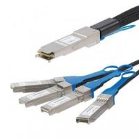 StarTech MSA Compliant QSFP+ Direct-Attach Twinax Breakout Cable - 2 m (6.6 ft)