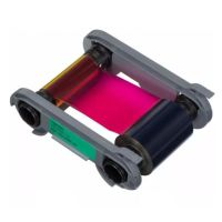 Evolis R5F208E100 Thermal-transfer ribbon Bk,C,M,Y, Transparent, 300 pages for Evolis Primacy 2