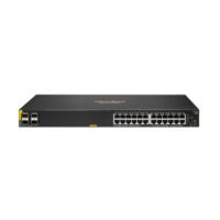 Hewlett Packard Enterprise Aruba 6000 24G Class4 PoE 4SFP 370W Managed L3 Gigabit Ethernet (10/100/1