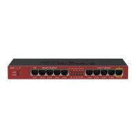 Mikrotik RB2011IL-IN network switch Gigabit Ethernet (10/100/1000) Red Power over Ethernet (PoE)