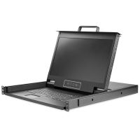 StarTech.com Rackmount KVM Console HD 1080p - Single Port VGA KVM with 17" LCD Monitor for Server Rack