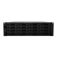 Synology RackStation RS2818RP+ Ethernet LAN Rack (3U) Black NAS