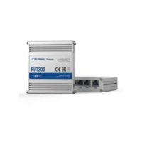 Teltonika RUT300 wired router Fast Ethernet Blue Metallic