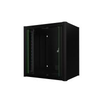 Lanview RWM12U45BL rack cabinet 12U Wall mounted rack Black