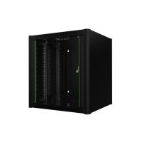 Lanview RWM12U56BL rack cabinet 12U Wall mounted rack Black