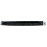 Synology RX418 disk array 40 TB Rack (1U) Black, Grey