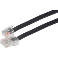 Maplin S034 telephone cable 3 m Black