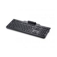 Fujitsu KB100 SCR keyboard USB Slovenian Black