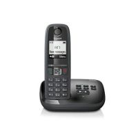 Gigaset AS405A Analog/DECT telephone Black Caller ID