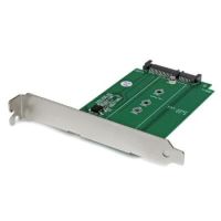 StarTech M.2 to SATA SSD adapter �� expansion slot mounted