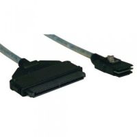 Tripp Lite Internal SAS Cable, mini-SAS (SFF-8087) to 4-in-1 32pin (SFF-8484), 18-in. (0.5M)