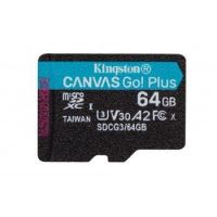 Kingston Canvas Go! Plus memory card 64 GB MicroSD Class 10 UHS-I