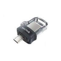 Sandisk Ultra Dual m3.0 USB flash drive 32 GB USB Type-A / Micro-USB 3.2 Gen 1 (3.1 Gen 1) Black,Silver,Transparent